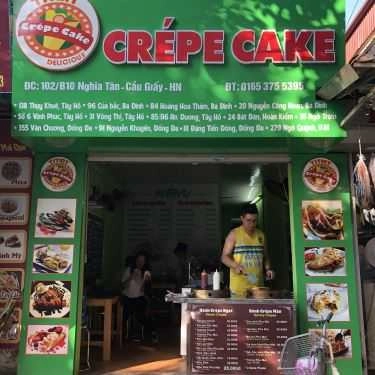 Không gian- Ăn vặt Crépe Cake