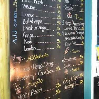 Thực đơn- Ruby Coffee Shisha - Nguyễn Khang