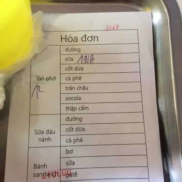 Tổng hợp- Cafe Đại Yên - Tào Phớ & Sữa Đậu Nành