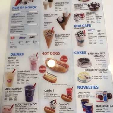Thực đơn- Cafe Dairy Queen - Royal City