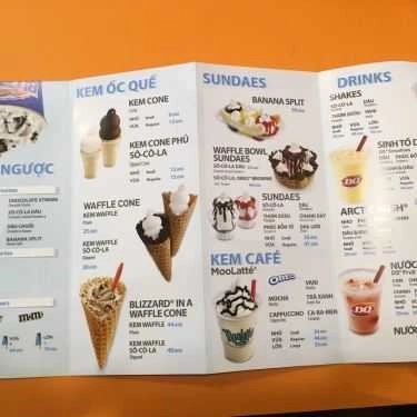 Thực đơn- Cafe Dairy Queen - Royal City