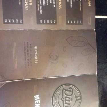 Thực đơn- Đậm Cafe & Desserts
