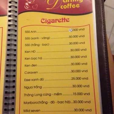 Thực đơn- Darling Cafe - Tô Hiệu