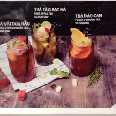 Thực đơn- Cafe Dessert Me - AEON Mall Long Biên