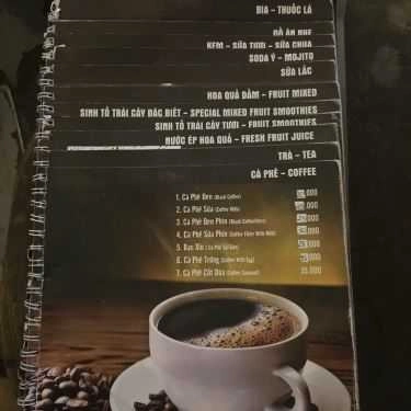 Thực đơn- Diiing & Drink Coffee