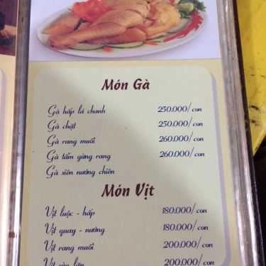 Thực đơn- Quán Nhậu Định Nguyệt - Bia Hơi & Các Món Nhậu