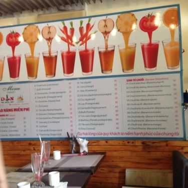 Thực đơn- Cafe DN - Juices & Smoothies