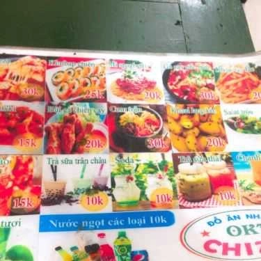 Thực đơn- Ăn vặt OKT Chizza - Đồ Ăn Nhanh