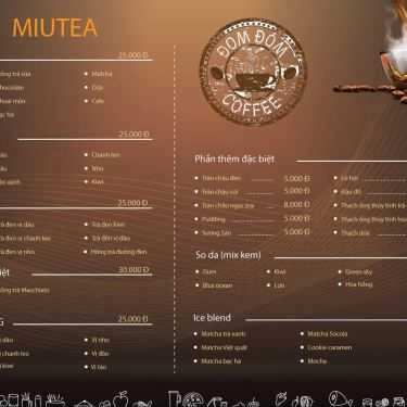 Thực đơn- Đom Đóm Cafe
