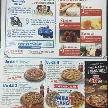 Tổng hợp- Nhà Hàng Domino's Pizza - Nguyễn Khánh Toàn