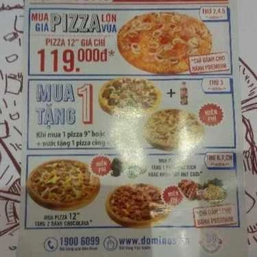 Tổng hợp- Nhà Hàng Domino's Pizza - Tô Hiến Thành