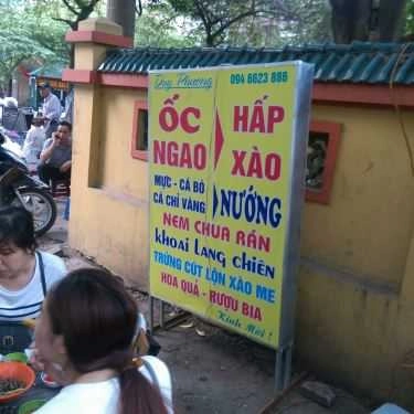 Thực đơn- Ăn vặt Duy Phương - Ốc & Ngao