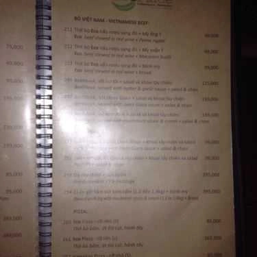 Thực đơn- Ecoplace - Coffee & Restaurant