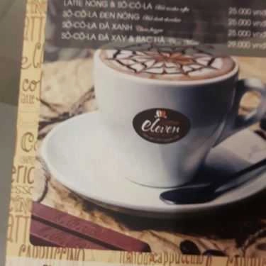 Thực đơn- Eleven Coffee Take Away