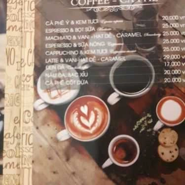 Thực đơn- Eleven Coffee Take Away