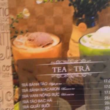 Thực đơn- Eleven Coffee Take Away