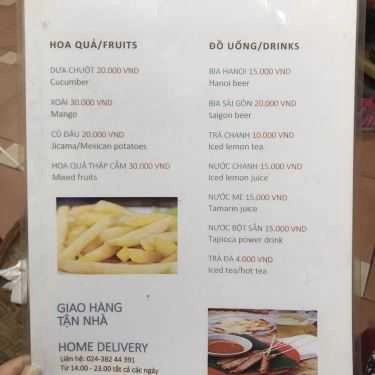 Thực đơn- Ăn vặt Em Thúy - Nem Chua Nướng