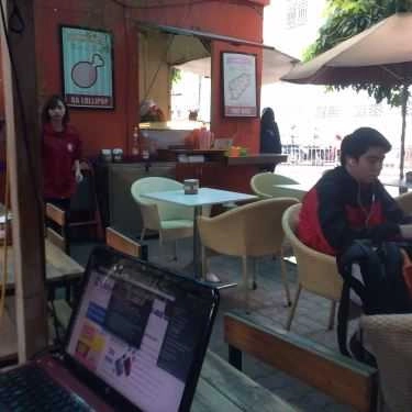 Không gian- Exyt Cafe