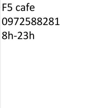 Tổng hợp- F5 Cafe