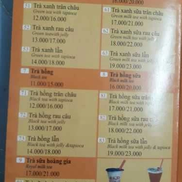Tổng hợp- Cafe Trà Sữa Feeling Tea - IPH Xuân Thủy