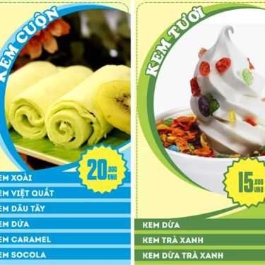 Thực đơn- Film 3D Box Cafe - Thụy Khuê
