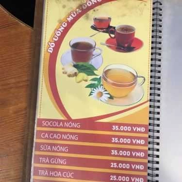 Thực đơn- Film 3D Box Cafe - Thụy Khuê