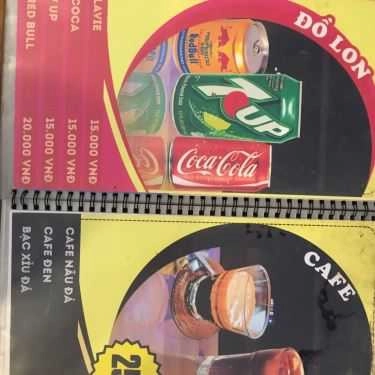 Thực đơn- Film 3D Box Cafe - Thụy Khuê