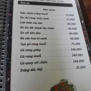 Thực đơn- FOCUS Restaurant & Coffee