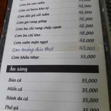 Thực đơn- FOCUS Restaurant & Coffee