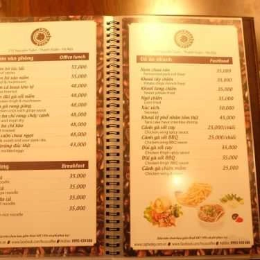 Thực đơn- FOCUS Restaurant & Coffee