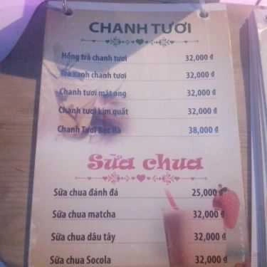 Thực đơn- Fresh Element - Coffee & Shisha