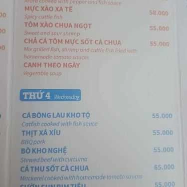 Thực đơn- Cafe Fresh Stop - Food & Juicy Bar - Times City