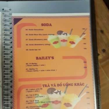 Thực đơn- FressO Coffee - Học Viện Tài Chính