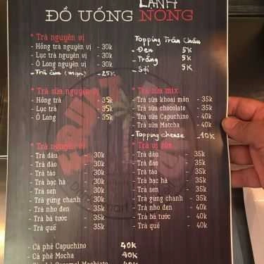 Thực đơn- Cafe Fruit Land - Nước Ép & Trà Hoa Quả