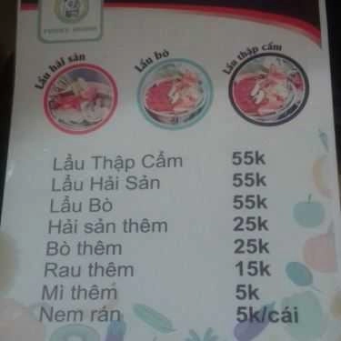 Thực đơn- Funny Panda - Ăn Vặt Các Loại
