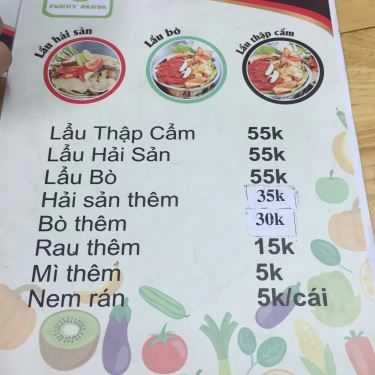 Thực đơn- Funny Panda - Ăn Vặt Các Loại
