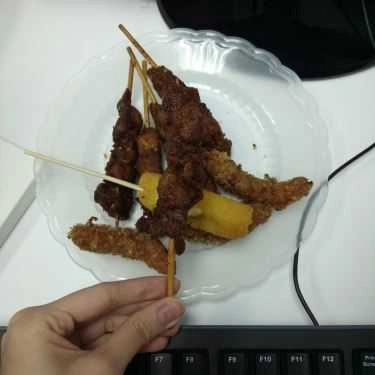 Tổng hợp- Ăn vặt Gà Xiên Chiên - Lương Định Của