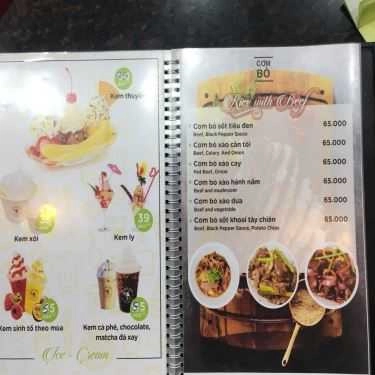 Thực đơn- Galeto Cafe