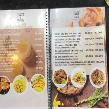 Thực đơn- Galeto Cafe