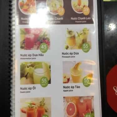 Thực đơn- Galeto Cafe