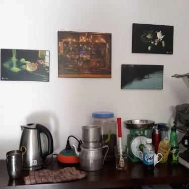 Không gian- Gạo Cafe