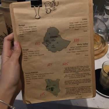 Thực đơn- Gấu Coffee & Bakery