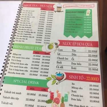 Thực đơn- Gia Bảo - Bánh Mì & Đồ Ăn Vặt