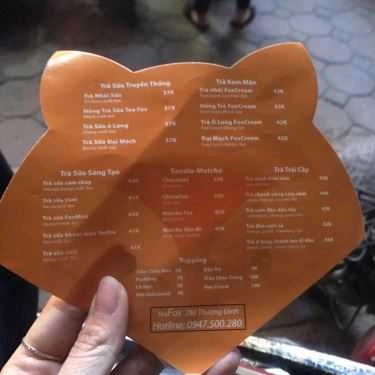 Tổng hợp- Cafe TeaFox - Thượng Đình