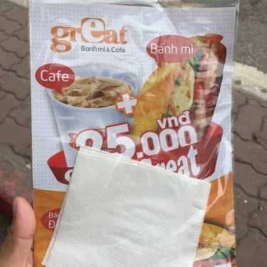 Tổng hợp- Great - Bánh Mì & Cafe - Nguyễn Hữu Huân