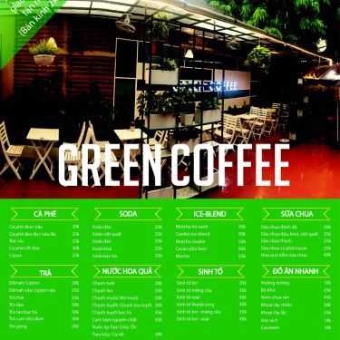 Thực đơn- Green Coffee - Đại Mỗ