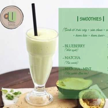 Thực đơn- Cafe Guu Kafe