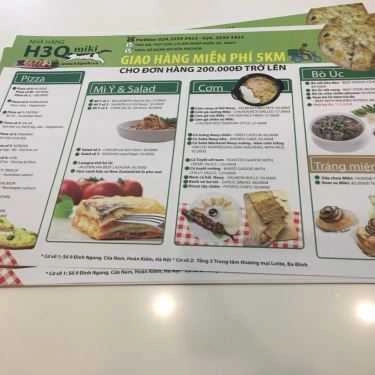 Tổng hợp- Cafe H3Q Pizza Miki - Lotte Center