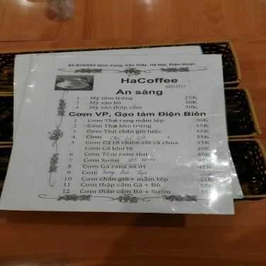 Tổng hợp- Hà Coffee