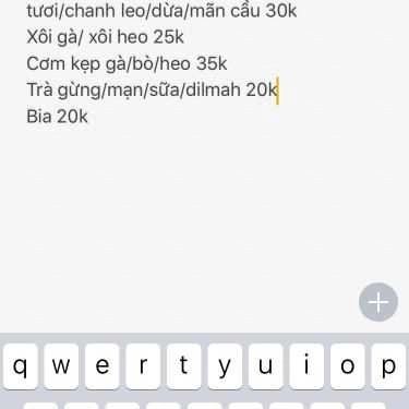 Thực đơn- Hà Nội Xưa Cafe - Nhật Chiêu